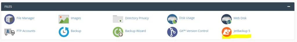 JetBackup 5
