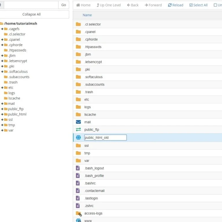 File manager - JetBackup 5